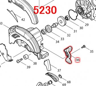 マキタ Makita 内装マルノコ 5241 :m-5241:工具屋 まいど! - 通販+del