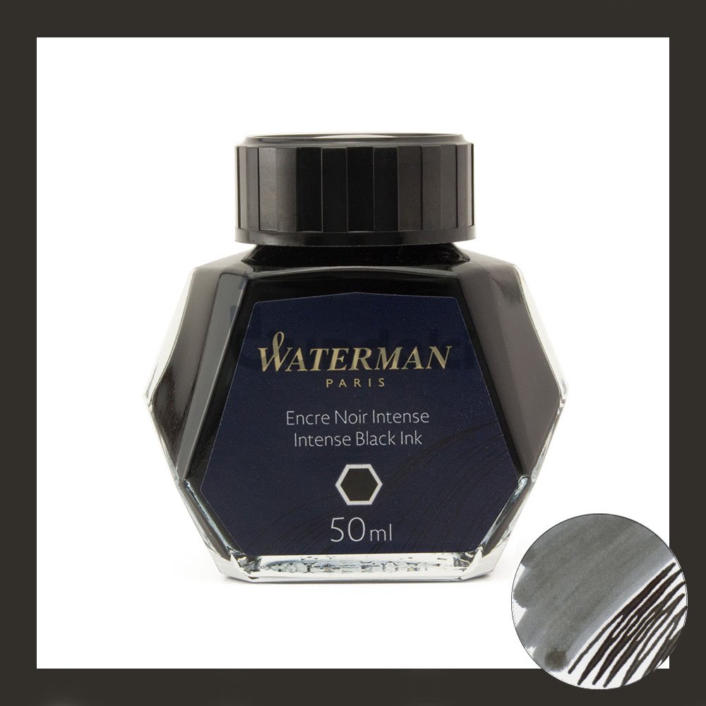 WATERMAN/ウォーターマン】ボトルインク (BLACK/ブラック)