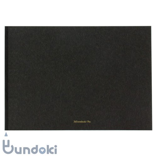 【新日本カレンダー】365 notebook / Pro (A4・炭-sumi)