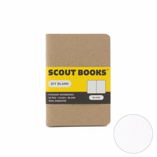 SCOUT BOOKS/ȥ֥åDIY Seriesѥݡȥ3å (Blank/̵)