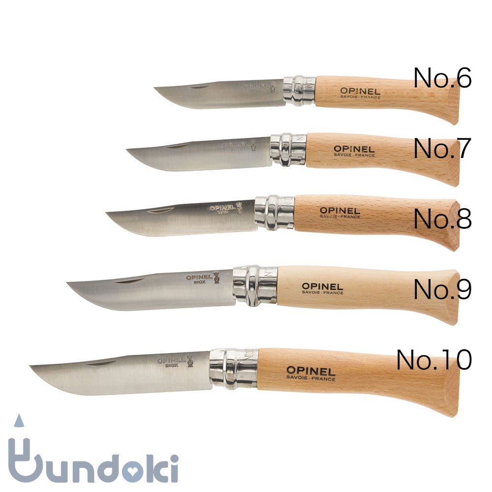 本格派ま！ オピネル ナイフ #8 OPINEL ステンレス オリーブウッド 8