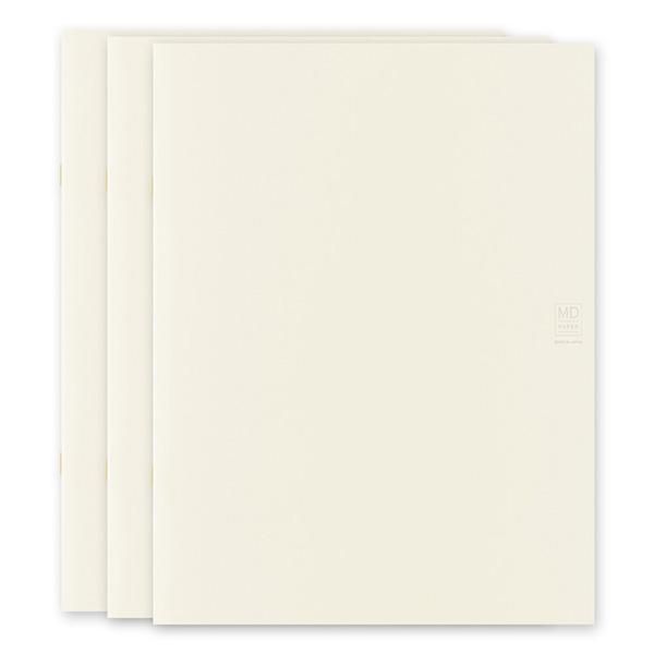 Midori ミドリ Mdノートライト 変形判 方眼罫 3冊組 Midori ミドリ Mdノートライト 変形判 方眼罫 3冊組