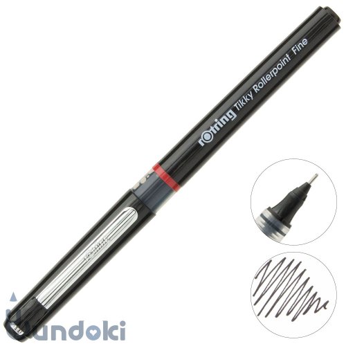 ROTRING/ロットリング】Tikky /ティッキーローラーポイント F (レッド)