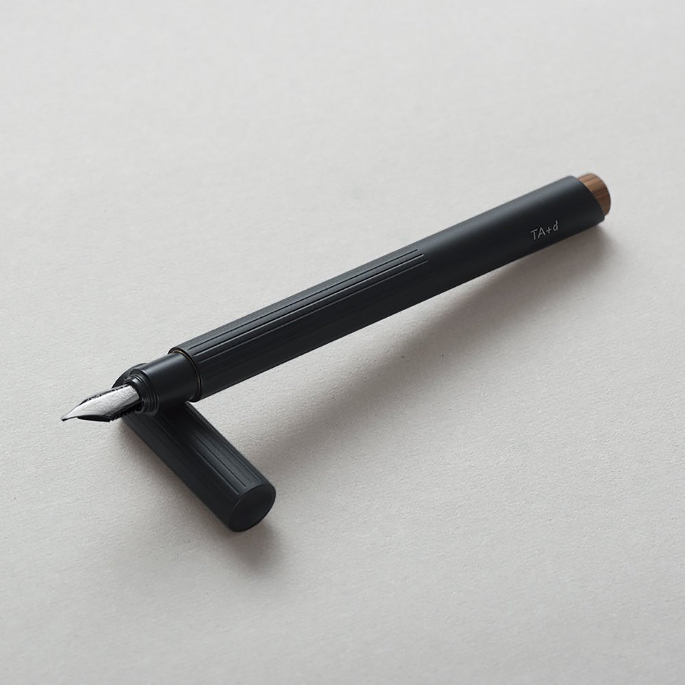 TreAsia Design/TA+d】FIBER / Bamboo Fountain Pen (ブラック)