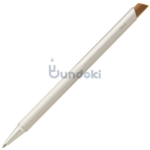 【TreAsia Design/TA+d】FIBER / Bamboo Mechanical Pencil (シルバー)