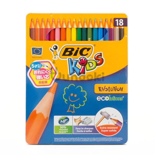 【BIC/ビック】色鉛筆 BIC KIDS 18色