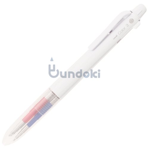 【三菱鉛筆/MITSUBISHI】3色シャープペンシル・ユニカラー3 (ピュアホワイト)
