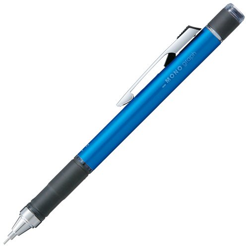 【TOMBOW/トンボ鉛筆】モノグラフ・グリップモデル (0.5mm/ライトブルー)
