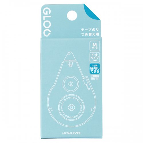 【KOKUYO/コクヨ】GLOO /グルー テープのり・貼り直しできる / つめ替え用テープ (M)