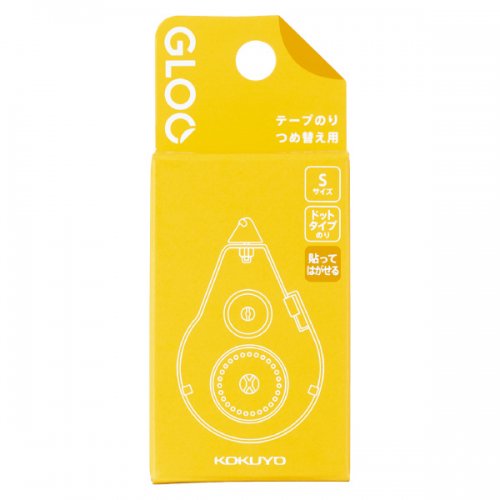 【KOKUYO/コクヨ】GLOO /グルー テープのり・貼ってはがせる / つめ替え用テープ (S)