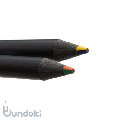 【キリン鉛筆】BLACK PAL/マーブルペンシル(4色芯)