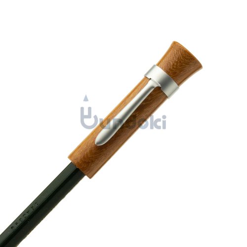 【CRAFT A × ブンドキ.com】オリジナル木製鉛筆キャップ(クリップ付き)/紫檀