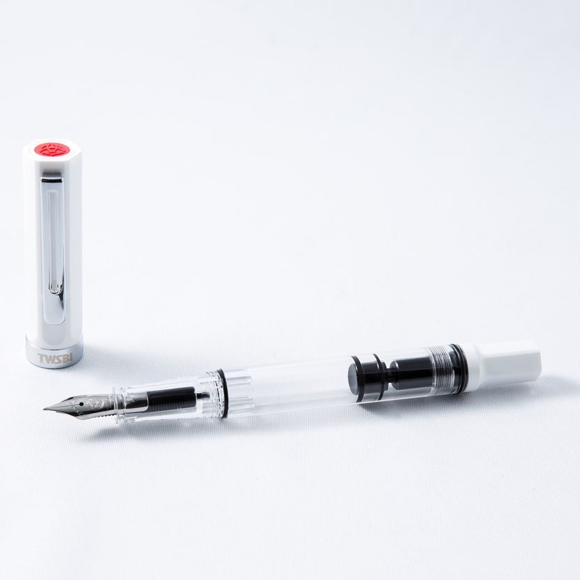 TWSBI/ツイスビー】ECO White / エコ ホワイト (EF/極細)