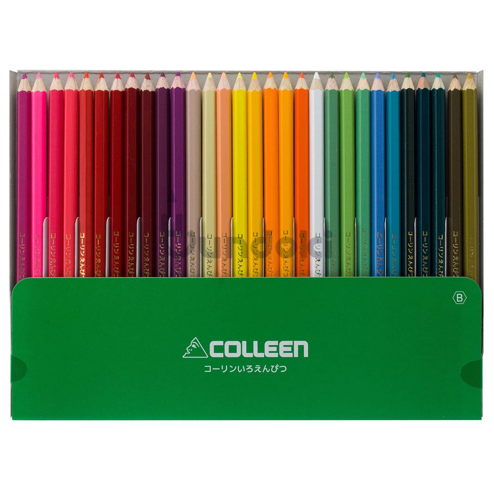コーリン色鉛筆 colleen 775六角 48色紙箱入り色鉛筆 - アート用品