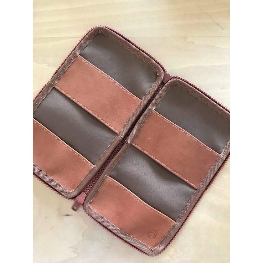 つくし文具店】つくしペンケース・革 (茶)