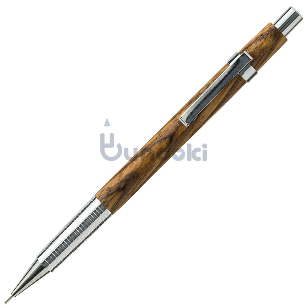 クラフトエー シャーペン202 レッドウッド 新型 ペンシル 木軸ペン ...