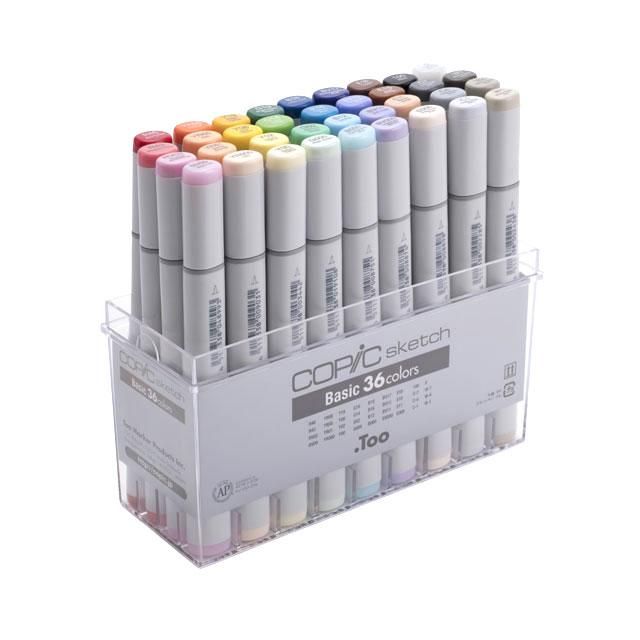 TOO】COPIC SKETCH/コピックスケッチ ベーシック36色セット