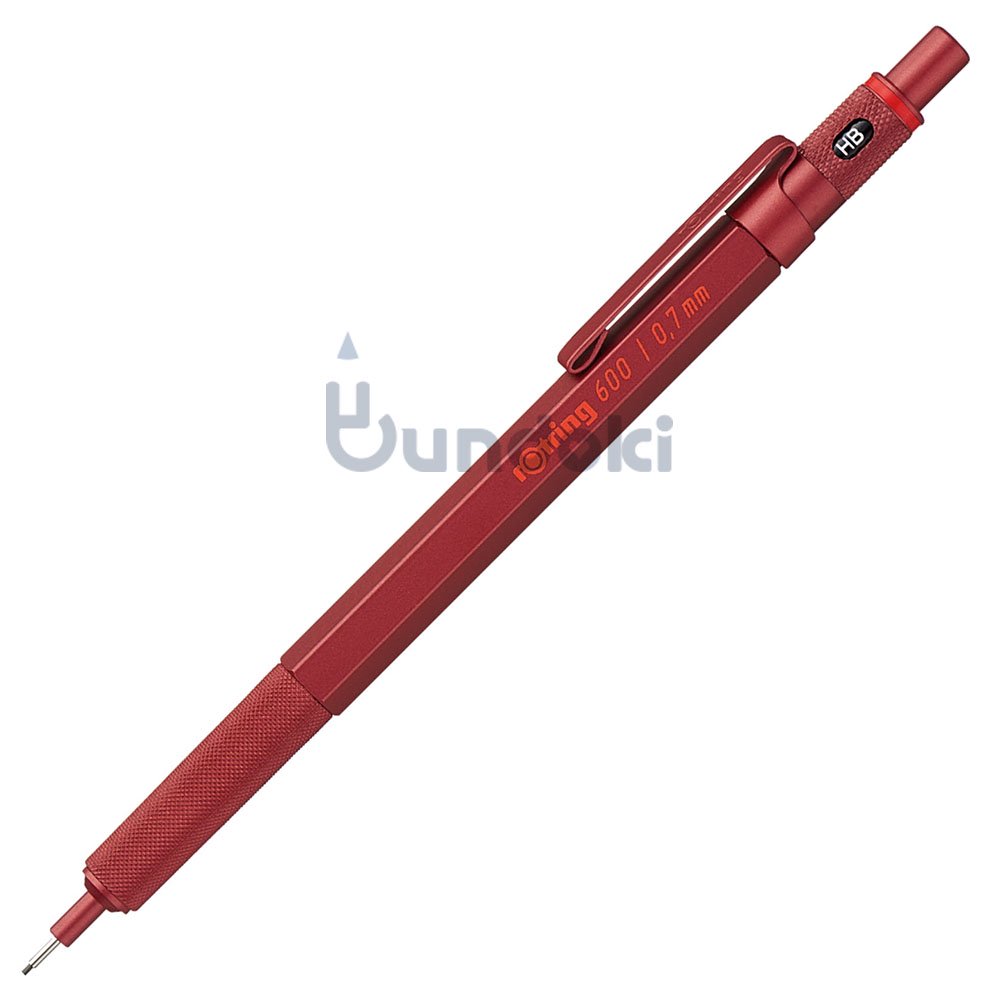 ROTRING/ロットリング】600 製図用シャープペンシル(0.7mm/マダーレッド)