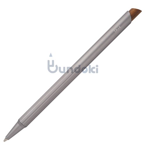 【TreAsia Design/TA+d】FIBER / Bamboo Mechanical Pencil (ガンメタル)