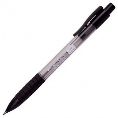 【FABER-CASTELL/ファーバーカステル】ノック式2ミリ芯ホルダー Click Pencil (ブラック)