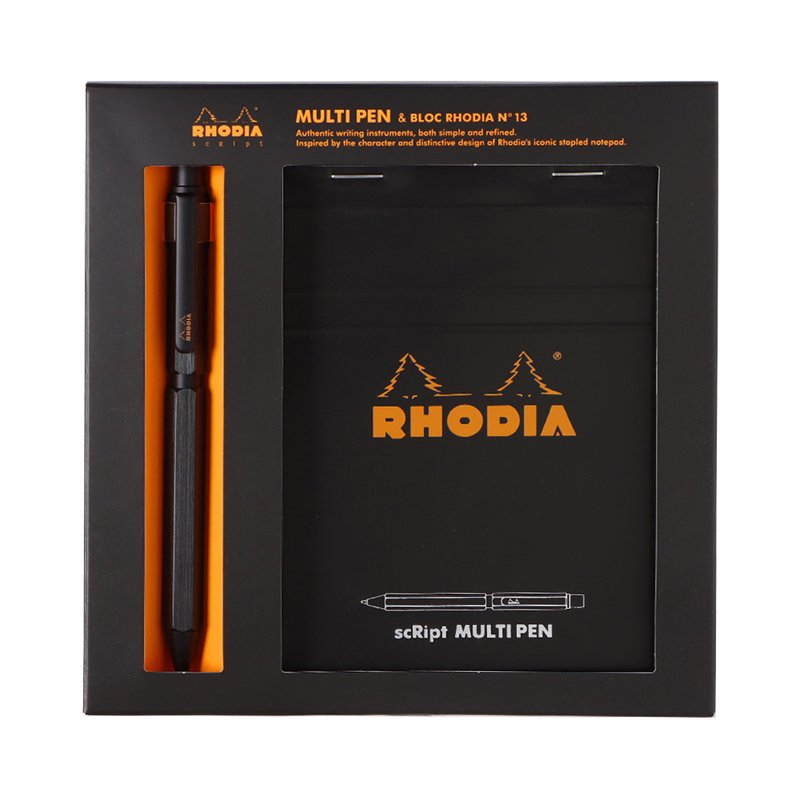 Rhodia/ロディア】scRipt/スクリプト マルチペン＆ブロックロディアNo 