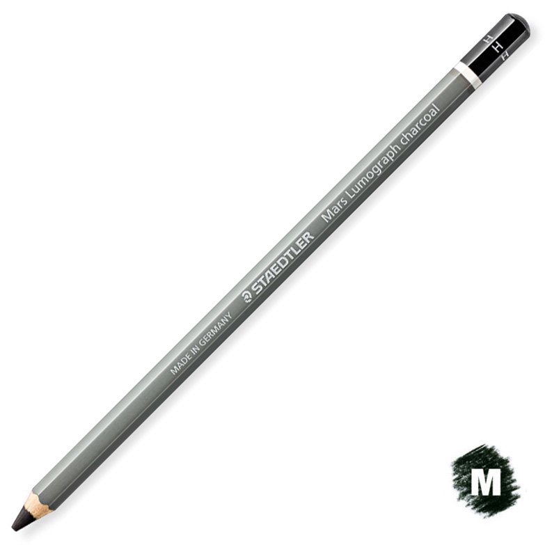 STAEDTLER/ステッドラー】マルスルモグラフ チャコール鉛筆 (M/ミディアム)