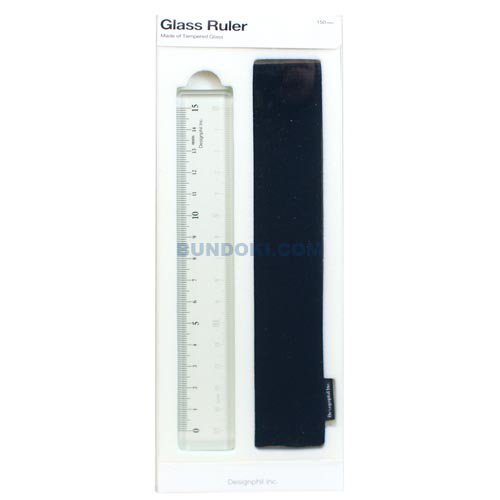 Designphil Collection】Glass Ruler/グラスルーラー - 文房具通販 
