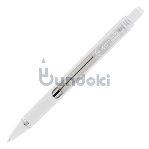 【LUDDITE/ラダイト】TEメカニカルシャープペンシル1  (ホワイト/0.5mm)