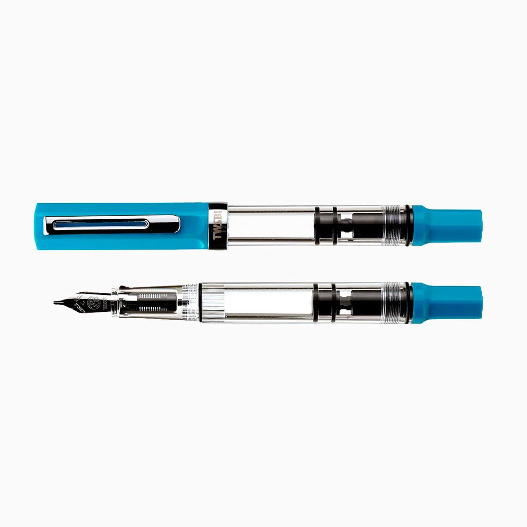 未開封】 ツイスビー TWSBI ECO 万年筆 Indigo Blue 細字約146mm - 筆記具