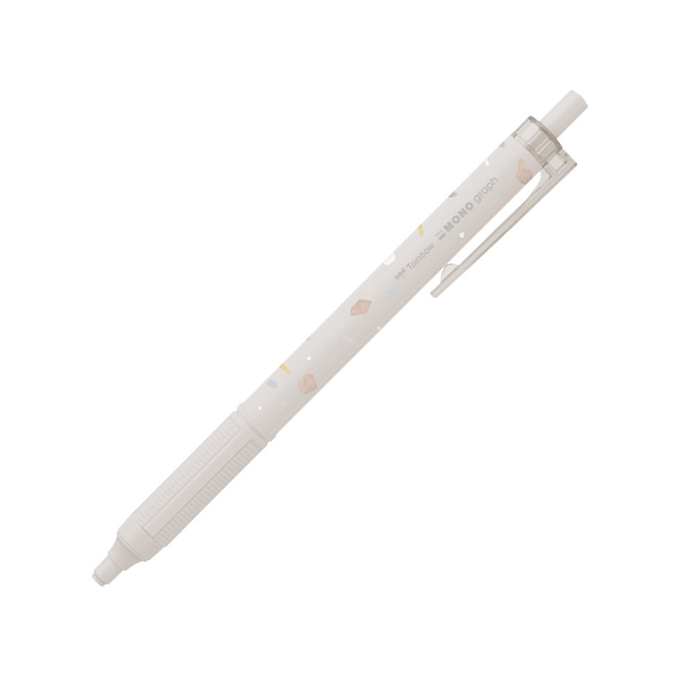 トンボ鉛筆 モノグラフライト 0.5mm油性ボールペン シアーストーン アッシュグレー TMB-BC-MGLE702L