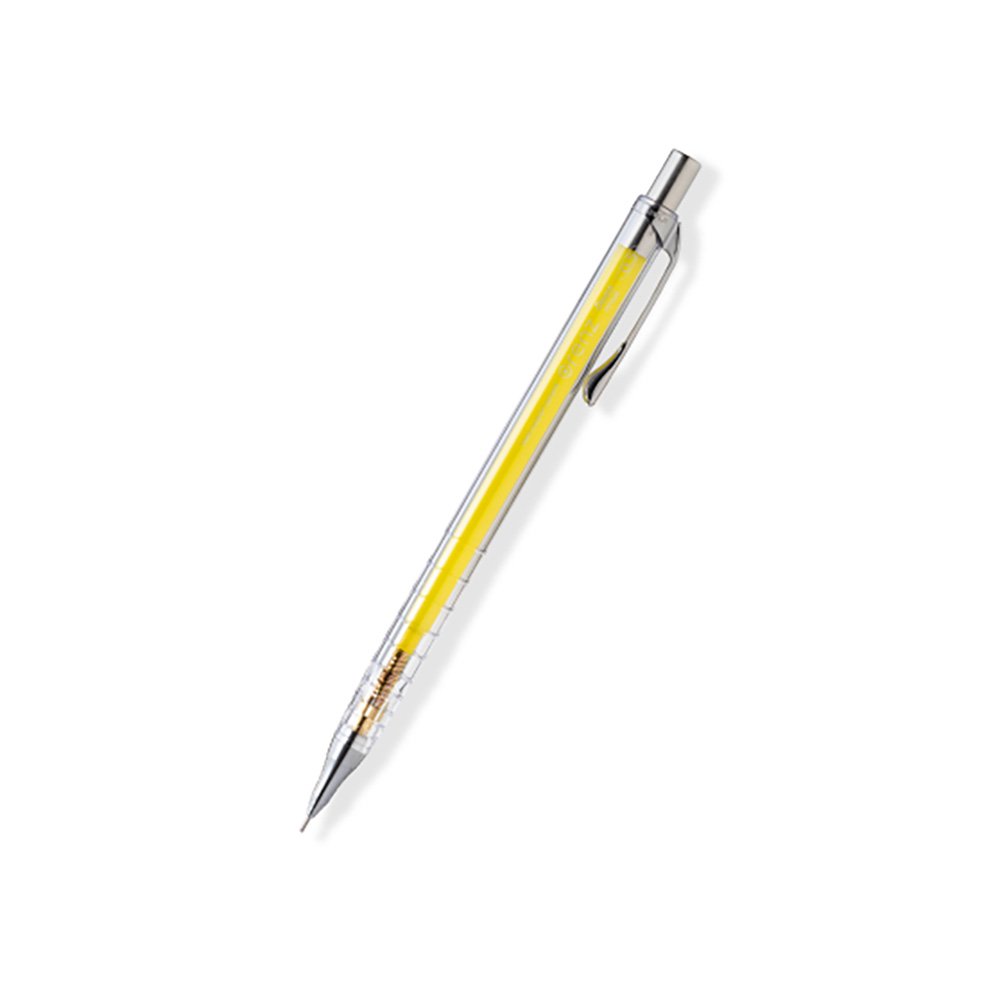 Pentel/ぺんてる】オレンズ 限定 クリアボディ0.5mm (クリアイエロー)