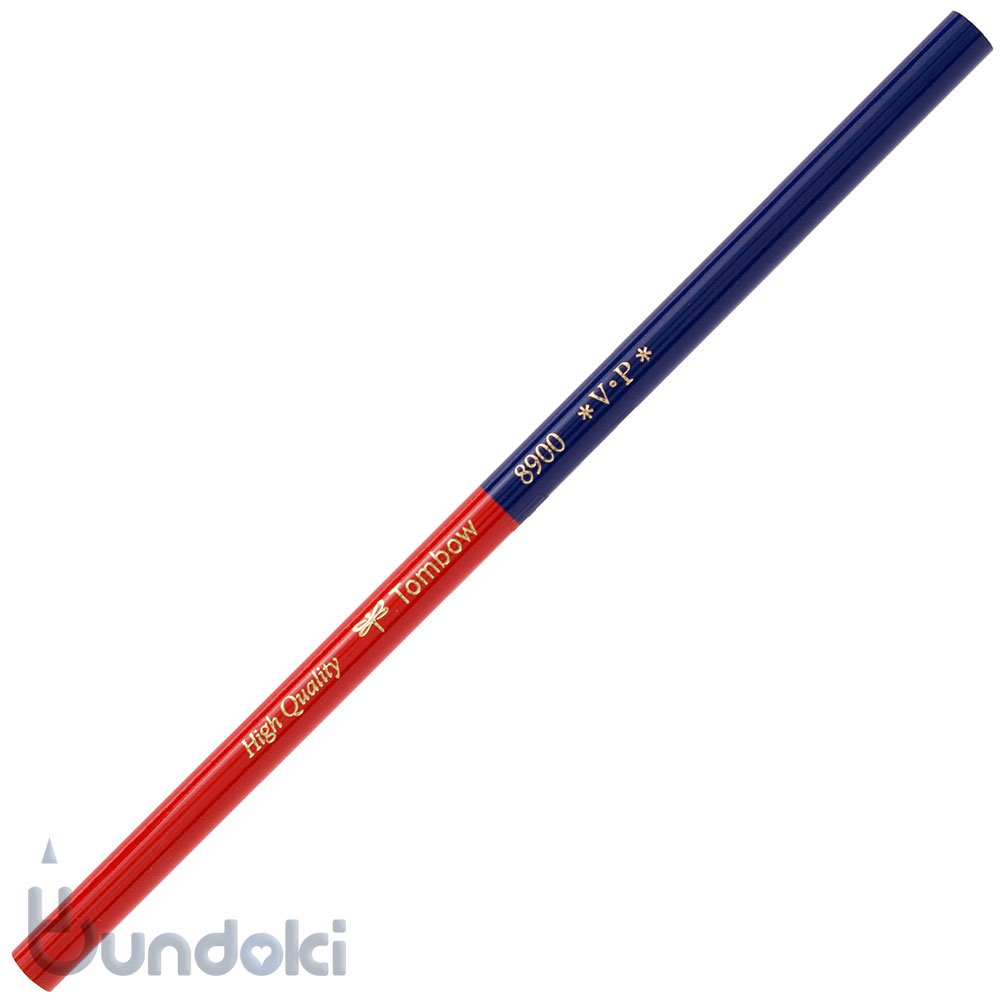TOMBOW/トンボ鉛筆】赤青鉛筆8900VP(朱藍)
