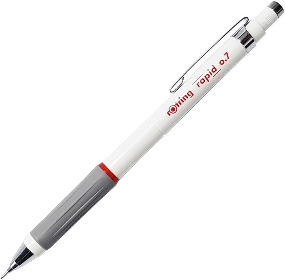 ROTRING/ロットリング】RAPID/ラピッド シャープペンシル (ホワイト/0.7mm)