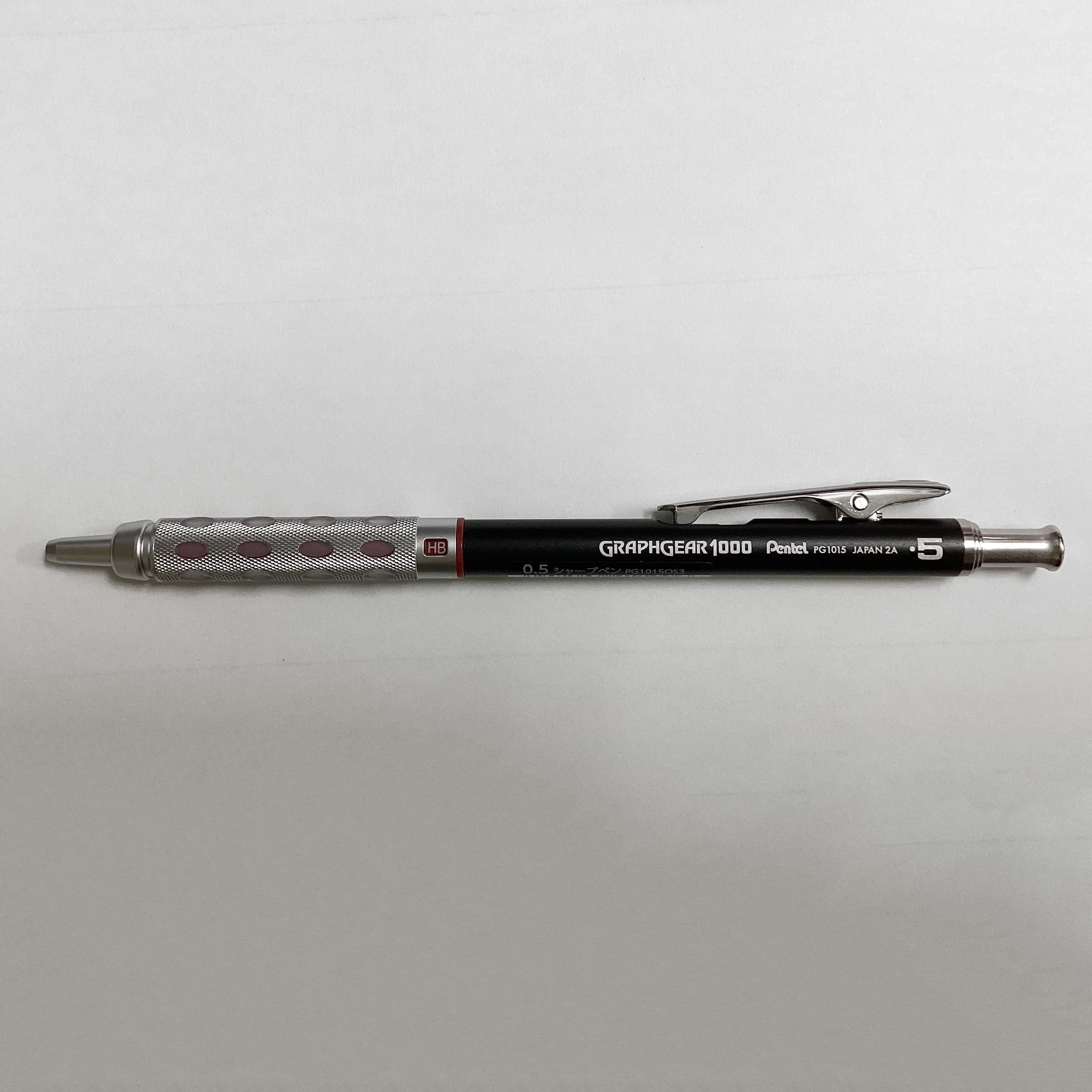 Pentel/ぺんてる】グラフギア1000 (レッドブラック/限定