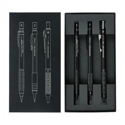 【Pentel/ぺんてる】製図用シャープペンシル 60周年限定3本セット