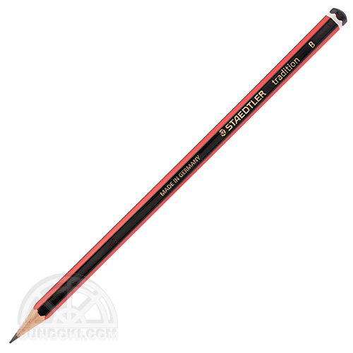 【STAEDTLER/ステッドラー】トラディション鉛筆(硬度：B)