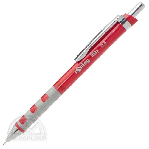 ROTRING/ロットリング】TIKKY メカニカルペンシル 0.5mm(レッド)