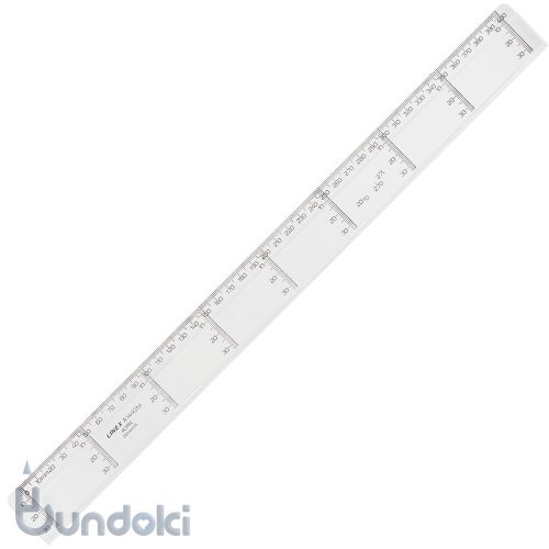 【LINEX/リネックス】RULER with Vertical Division/A1440M (40センチ定規)
