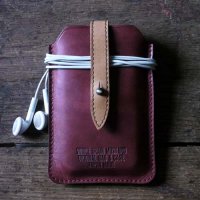 whole grain MUSTARDiPhone with CARD WAX LEAHER CASE/iPhone