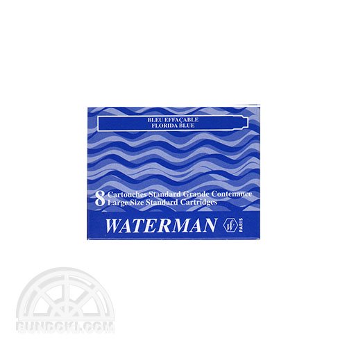 【WATERMAN/ウォーターマン】インクカートリッジ(ブルー)