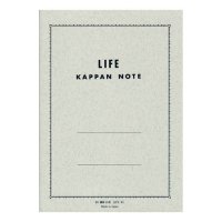 【LIFE/ライフ】活版ノート/KAPPAN NOTE(B5・横罫)