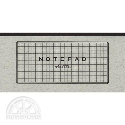 Yuruliku ユルリク Notepad Section 活版印刷一筆箋 方眼 Yuruliku ユルリク Notepad Section 活版印刷一筆箋 方眼