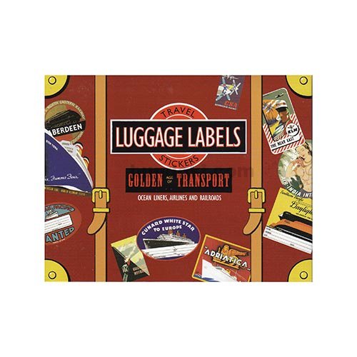 LUGGAGE LABELS(GOLDEN AGE OF TRANSPORT)