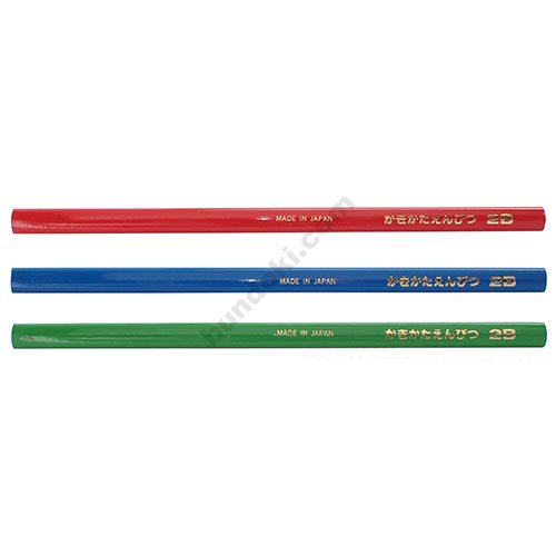 アイボール鉛筆 Janome 低学年用 角丸 短め 三角かきかた鉛筆 2b