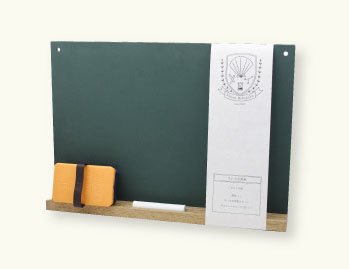 【日本理化学工業】ちいさな黒板 school series(緑)