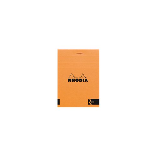 【Rhodia/ロディア】ブロックロディア R/No.11・横罫(オレンジ)