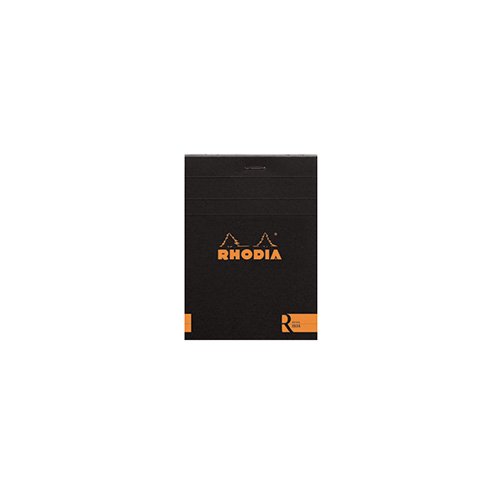 【Rhodia/ロディア】ブロックロディア R/No.11・横罫(ブラック)