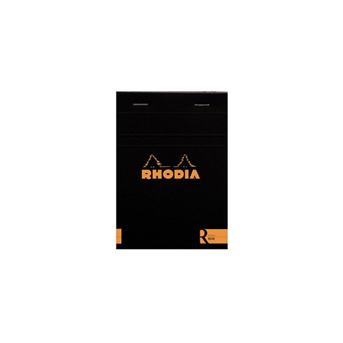 【Rhodia/ロディア】ブロックロディア R/No.13・横罫(ブラック)