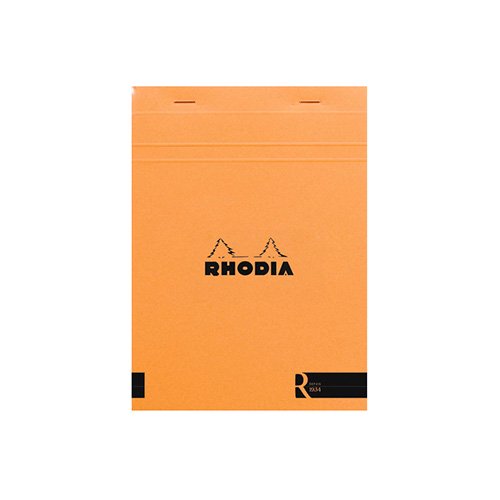 【Rhodia/ロディア】ブロックロディア R/No.16・横罫(オレンジ)