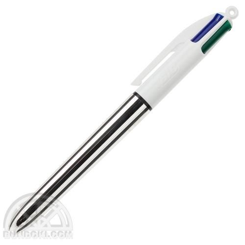 Amazon | ビック(Bic) ボールペン クリックゴールド 4色